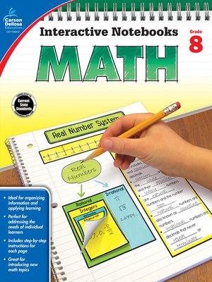 cover image of Math, Grade 8